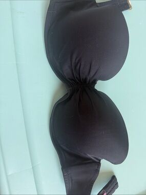 Victoria's Secret Black Padded Bikini Top